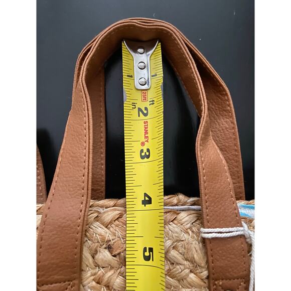 XIX PALMS Insulated Jute Picnic Tote/Backpack (NWT) main image 8